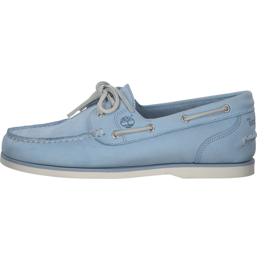 Damen Timberland | Timberland Classic Boat Amherst 2 Eye, Mokassins, Damen, Light Blue