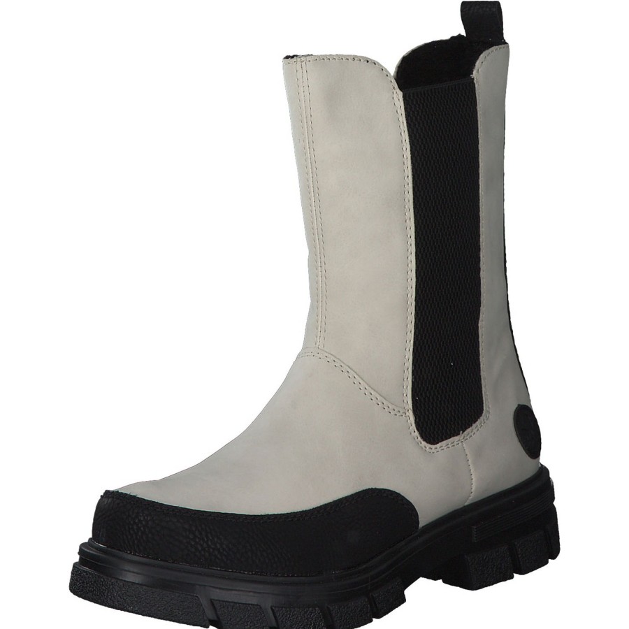 Damen Rieker | Rieker Z9170, Stiefel, Damen, Weiu00Df