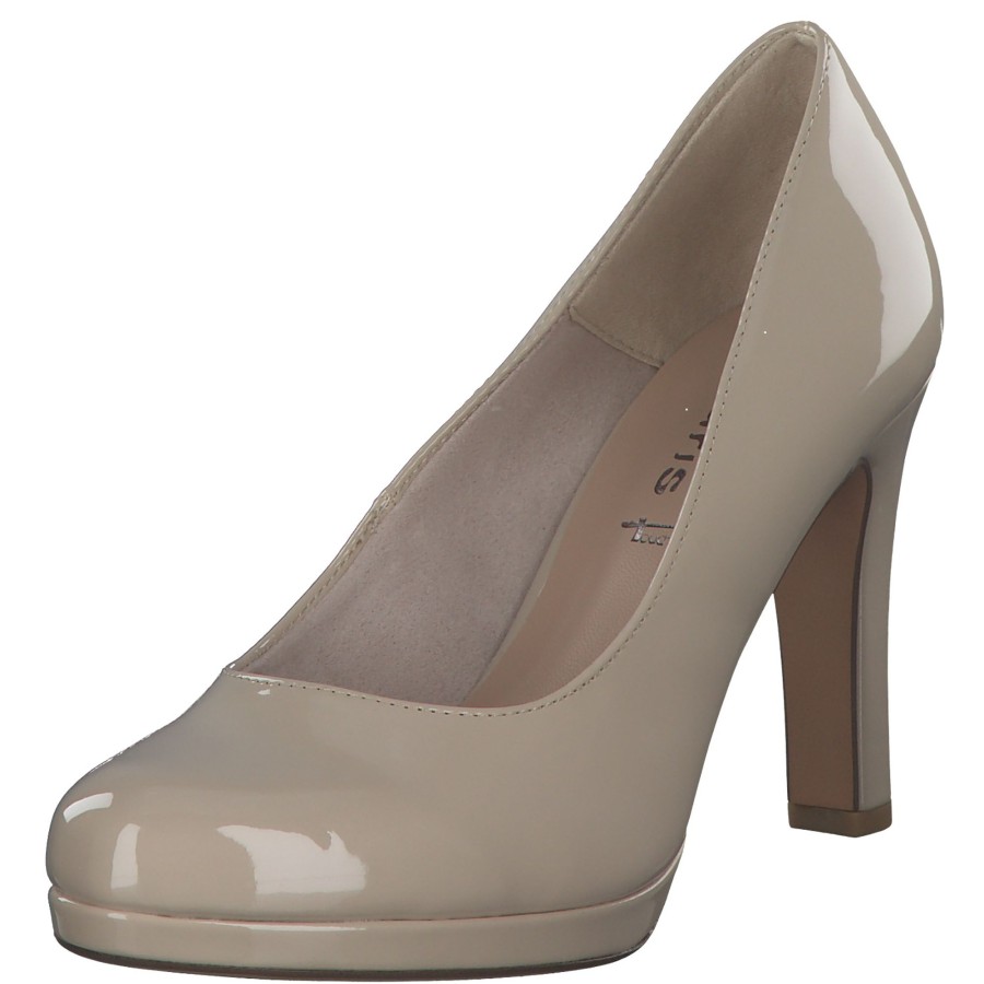 Damen Tamaris | Tamaris 22426, Klassische Pumps, Damen, Beige Patent