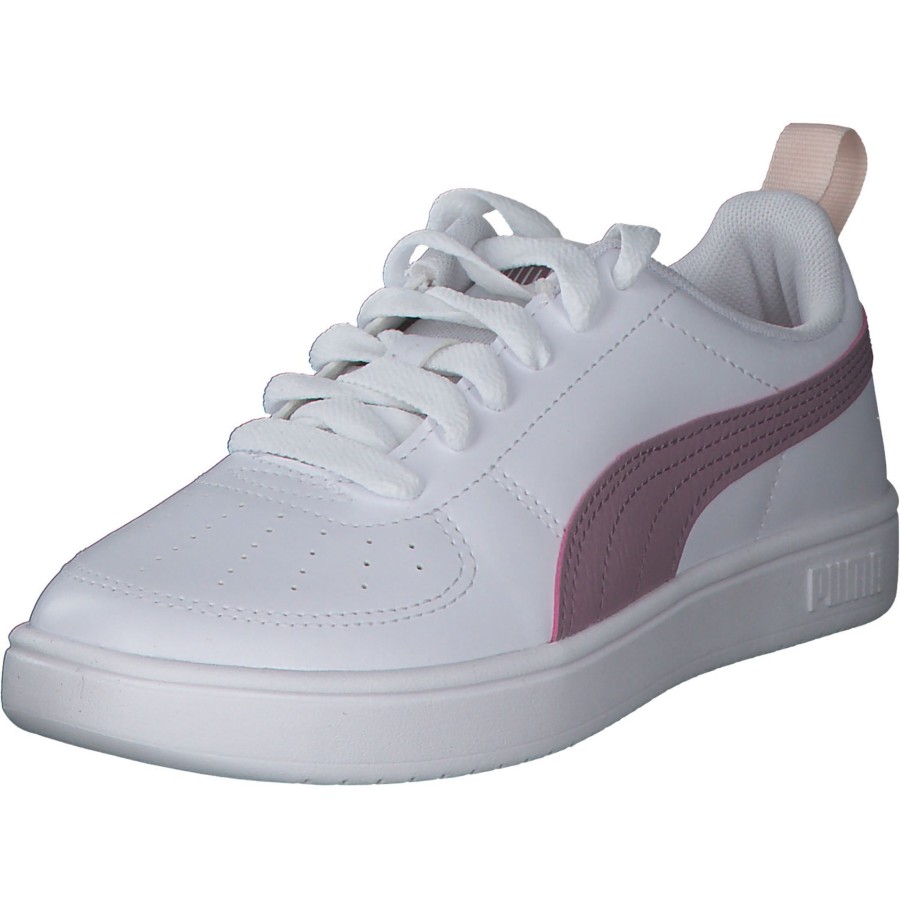 Kinder Puma | Puma Rickie Jr. 384311, Sneakers, Kinder, Puma White-Elderberry