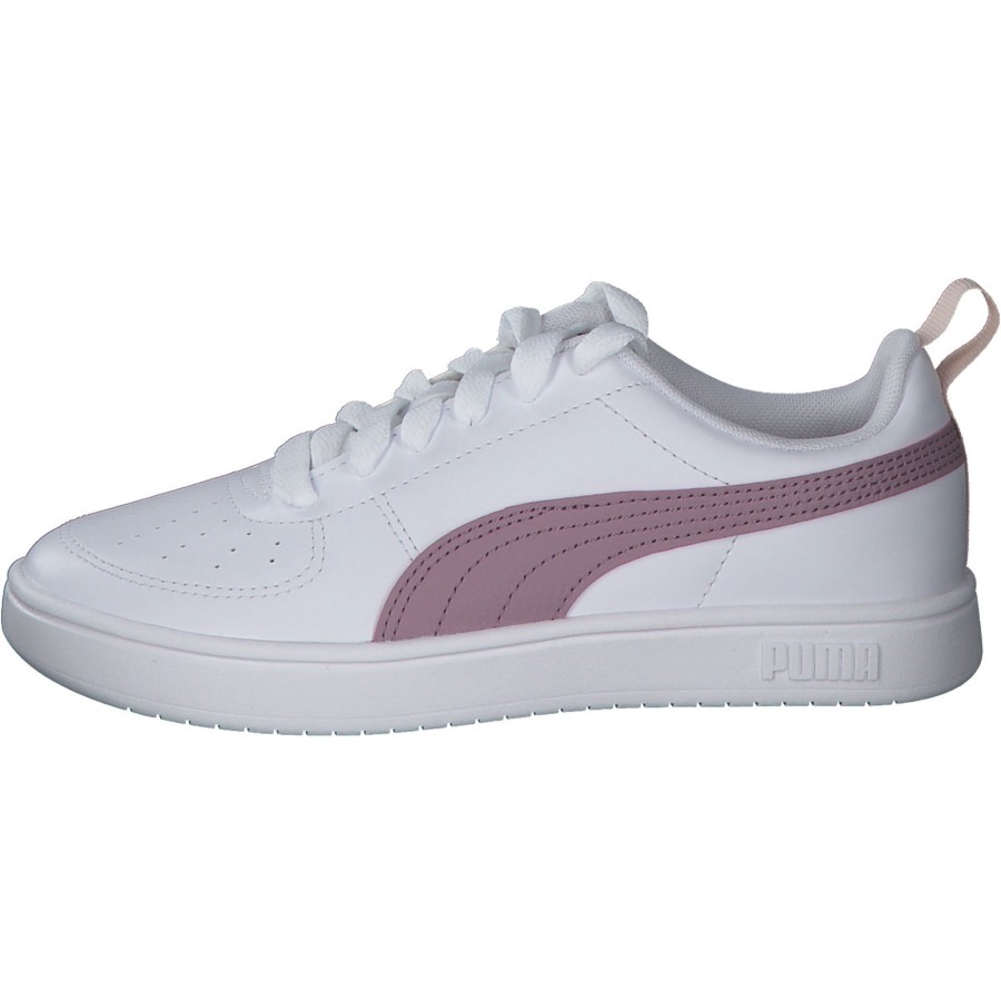 Kinder Puma | Puma Rickie Jr. 384311, Sneakers, Kinder, Puma White-Elderberry