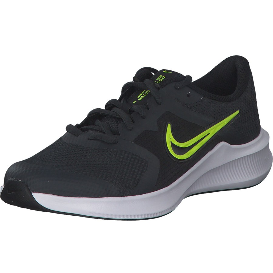 Damen Nike | Nike Downshifter 11 Cz3949, Sneakers, Smoke Grey/Volt-Black-White