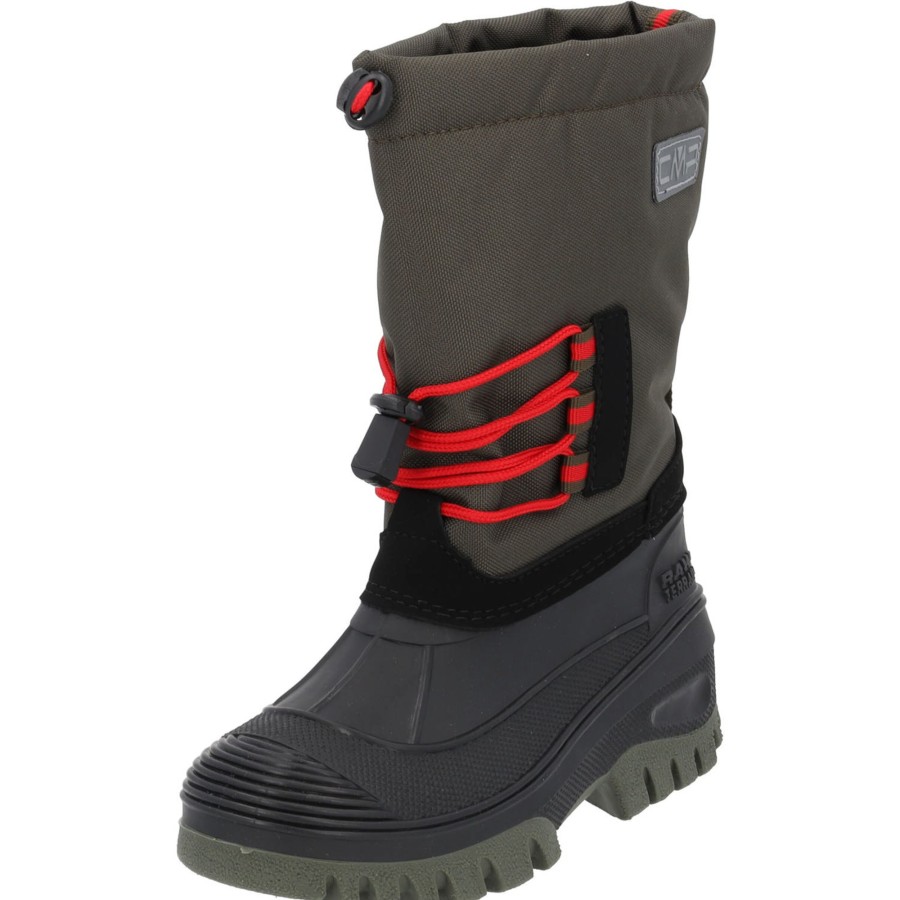 Kinder CMP | Cmp Ahto 3Q49574K M, Winterstiefel, Kinder, Gru00Fc/Orange