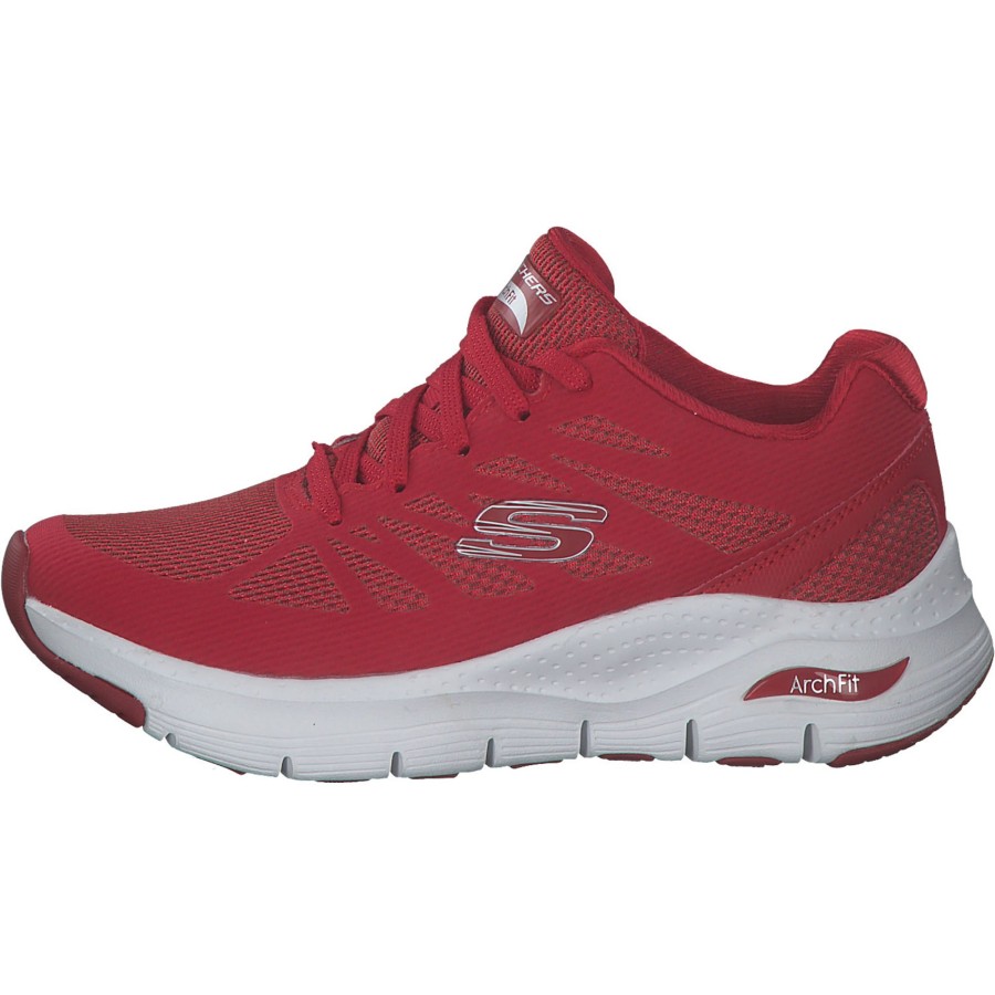 Damen Skechers | Skechers 149055, Sneakers Low, Damen, Rot