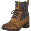 Damen Mustang | Mustang 1229510, Schnu00Fcrstiefeletten, Damen, Gelb