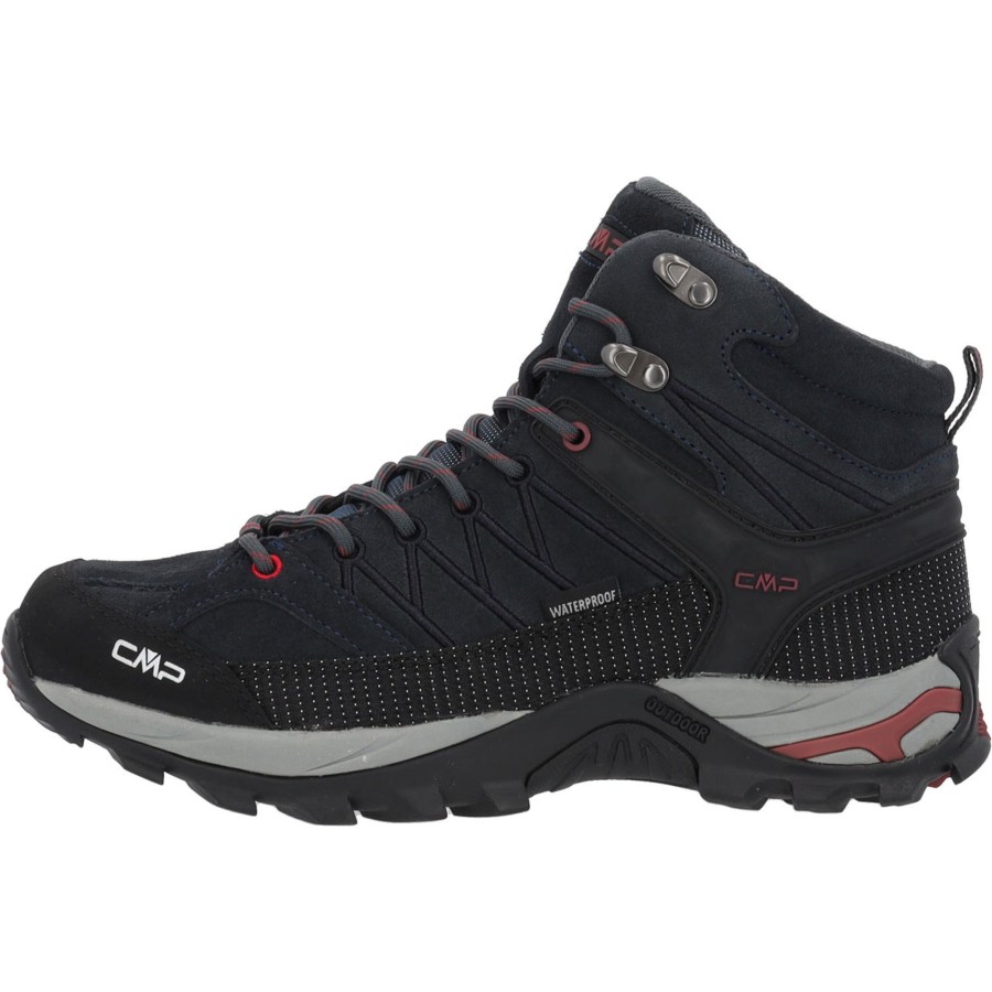 Herren CMP | Cmp Rigel Mid 3Q12947, Trekkingschuhe, Herren, Schwarz (Asphalt/Syrah)