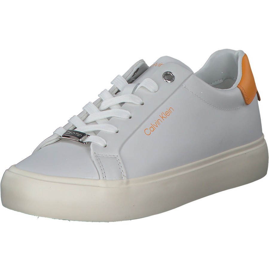 Damen Calvin Klein | Calvin Klein Hw0Hw00839, Sneakers Low, Damen, Weiu00Df