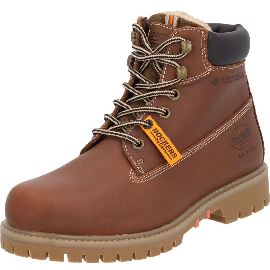 Herren Dockers | Dockers 53Ax103, Stiefel, Herren, Cognac