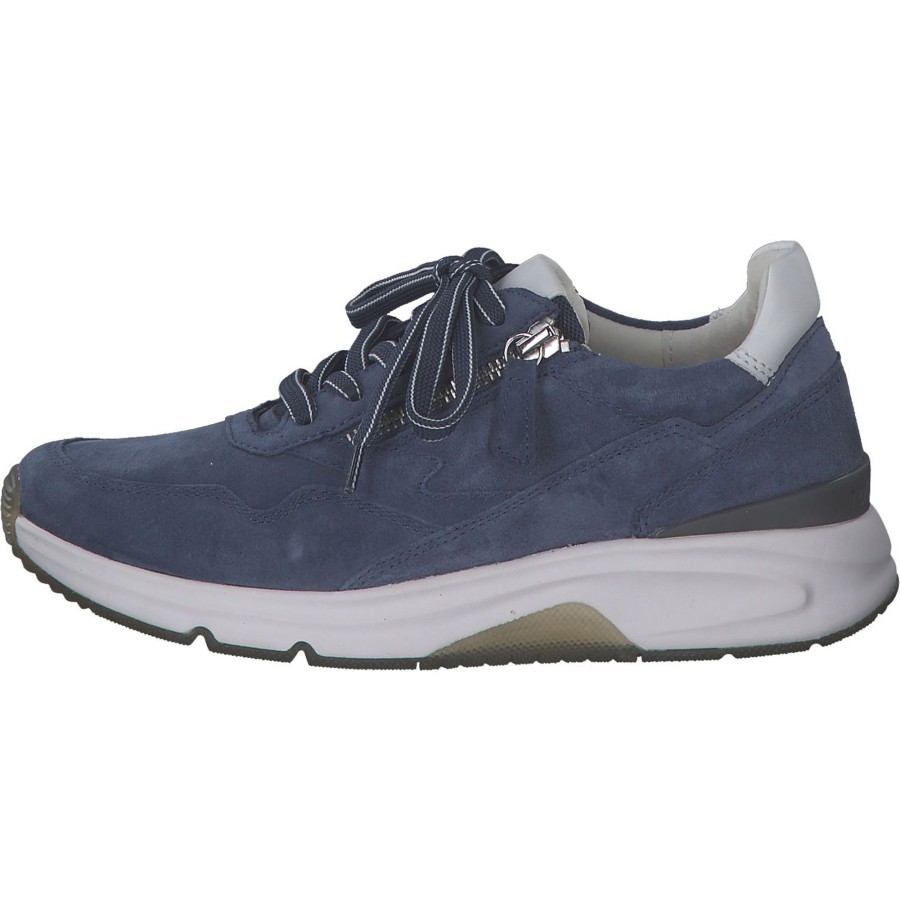 Damen Gabor | Gabor Rolling Soft 86.898, Sneakers Low, Damen, Blau