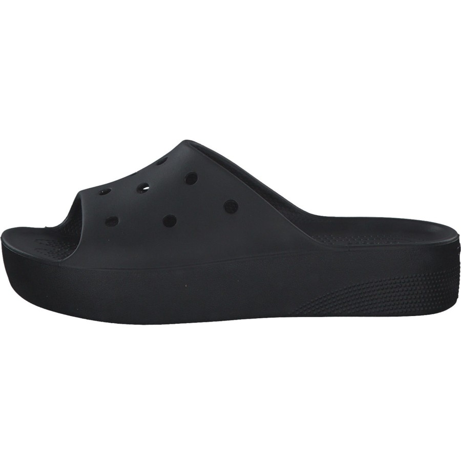 Herren Crocs | Crocs Classic Platform Slide 208180, Badeschuhe, Black