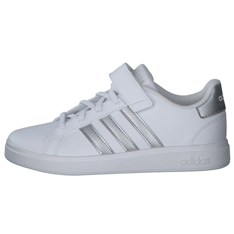 Kinder adidas core | Adidas Core Grand Court 2.0 El W, Sneakers Low, Kinder, Weiu00Df