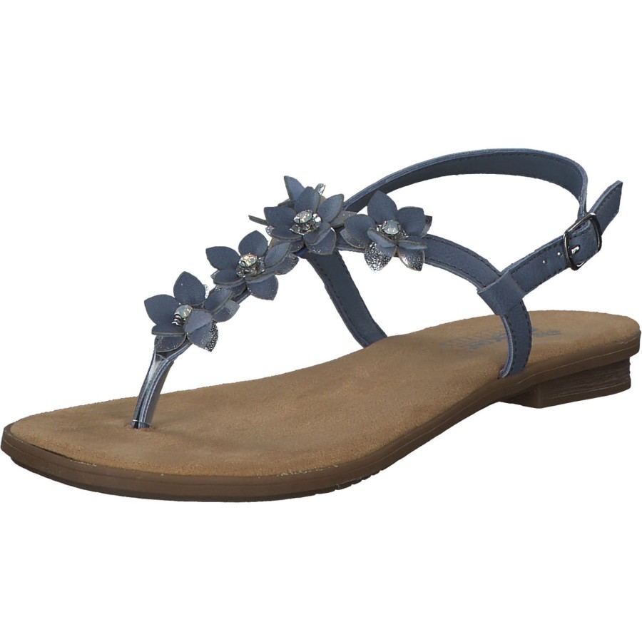 Damen Rieker | Rieker 64257, Sandalen, Damen, Blau