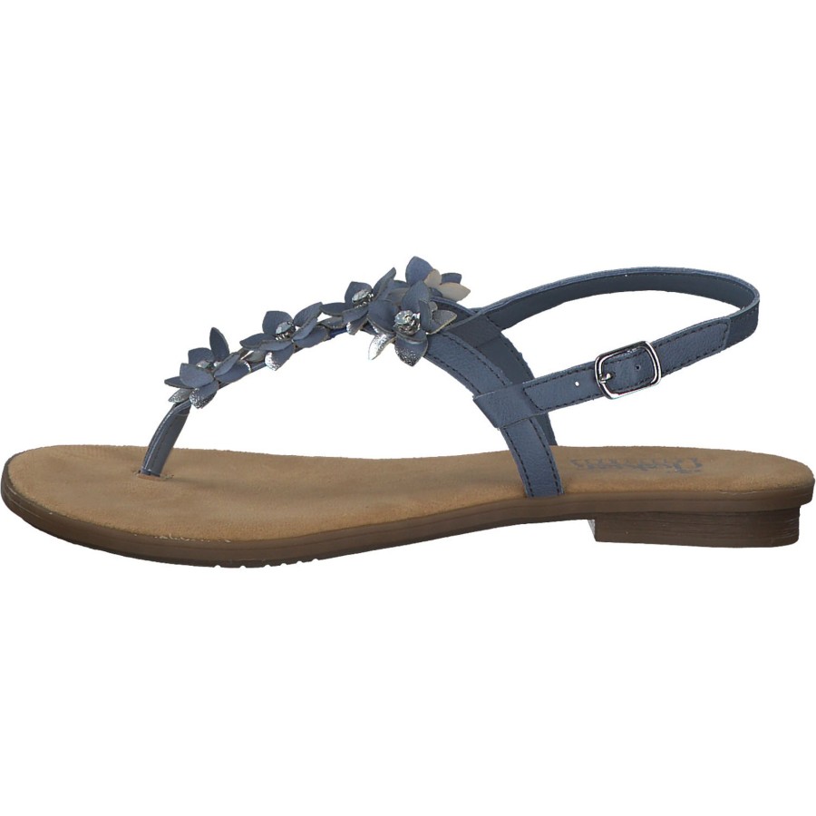 Damen Rieker | Rieker 64257, Sandalen, Damen, Blau