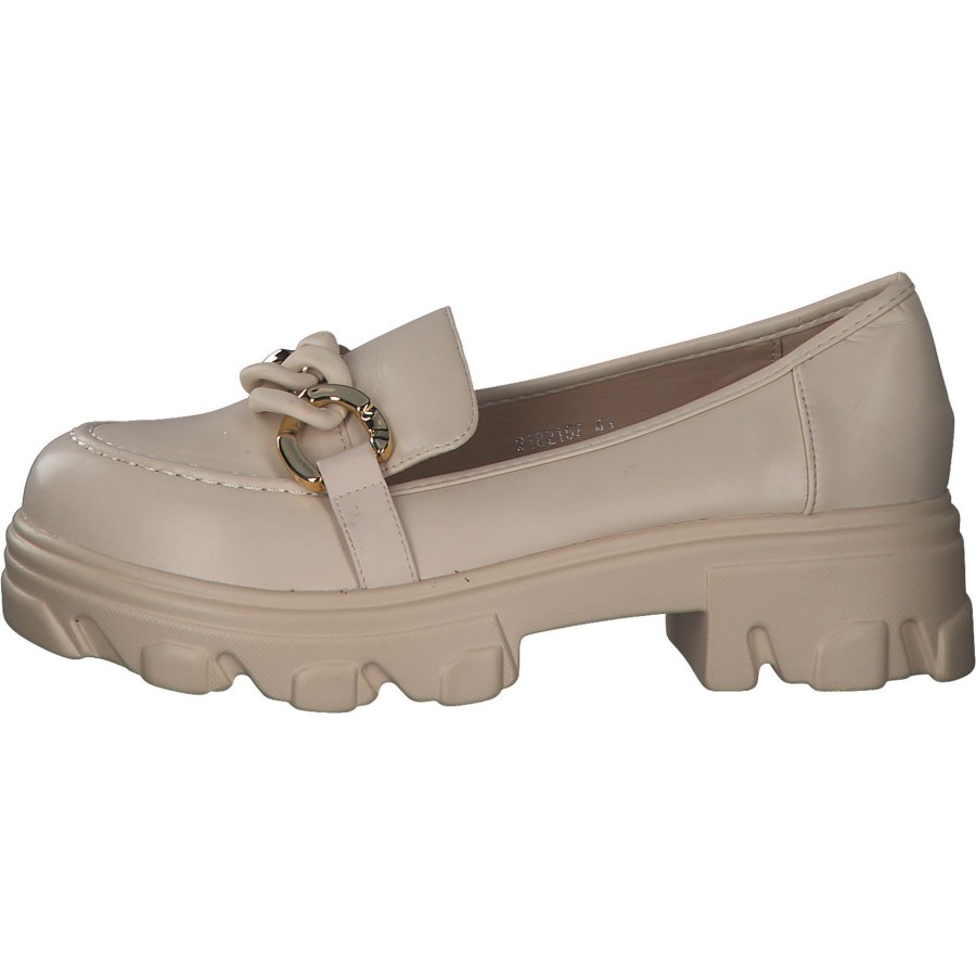 Damen La Strada | La Strada 2182157, Mokassins, Damen, Beige