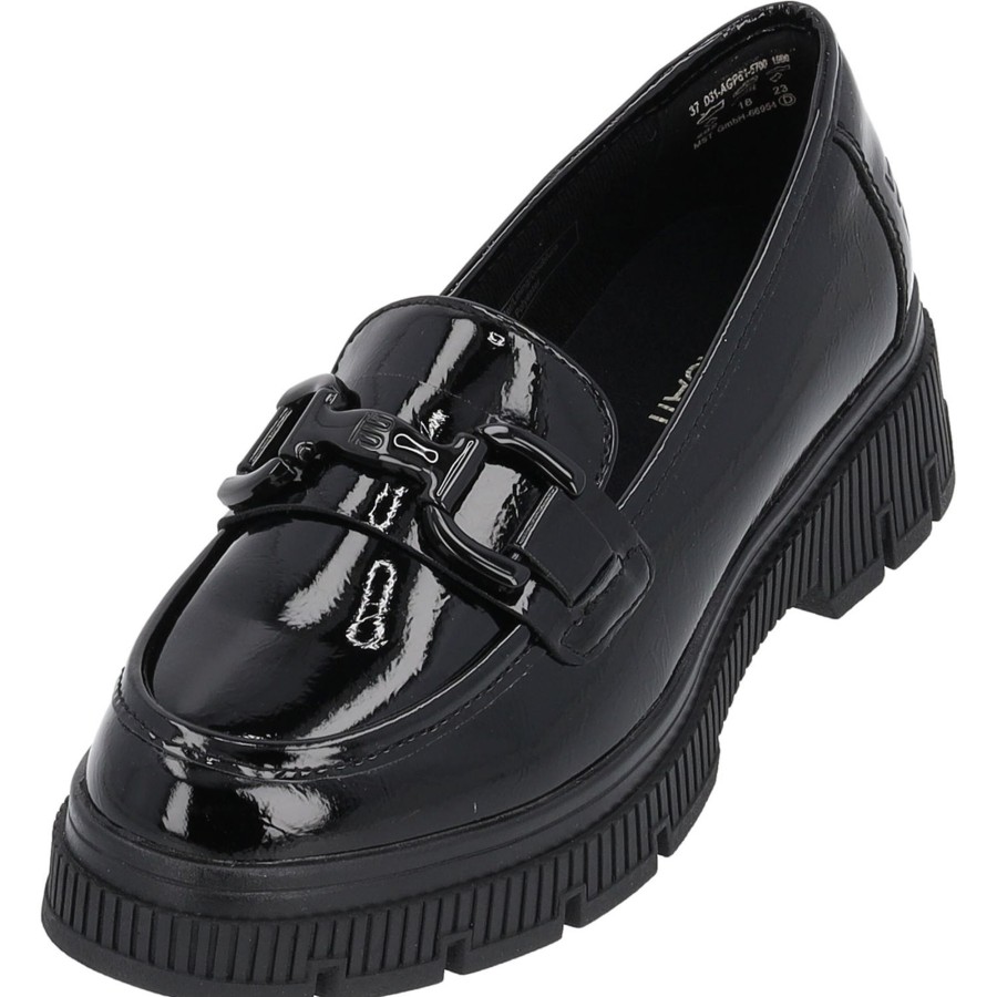 Damen Bagatt Damenschuhe | Bagatt Robin Agp61, Mokassins, Damen, Black