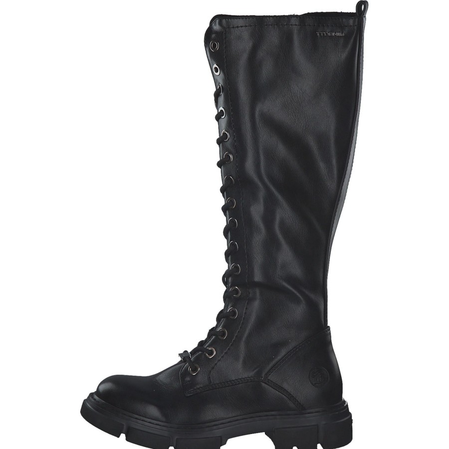 Damen Tom Tailor | Tom Tailor 2196201, Winterstiefel, Damen, Black