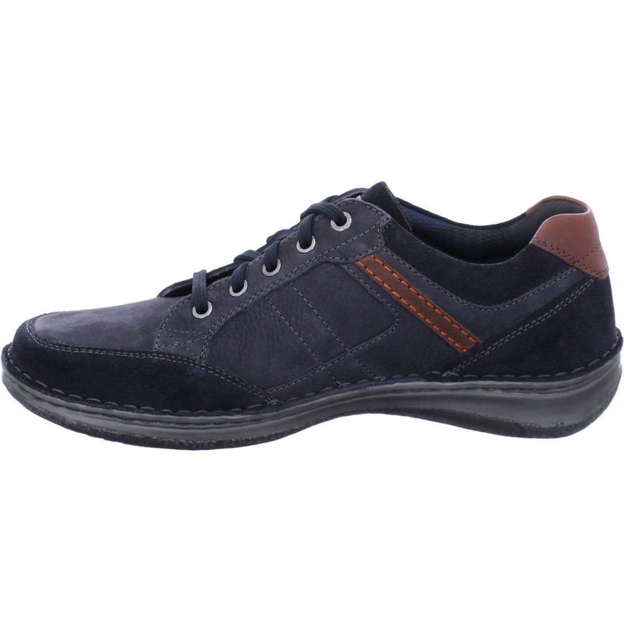 Herren Josef Seibel | Josef Seibel Anvers 42 43642, Schnu00Fcrschuhe, Herren, Blau