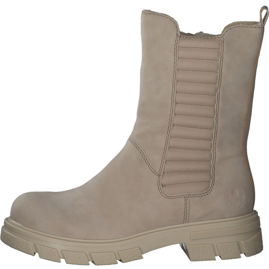 Damen Rieker | Rieker Z9181, Stiefel, Damen, Beige