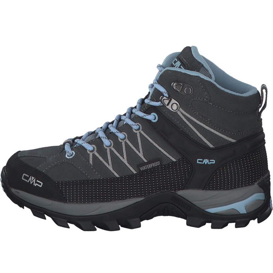 Damen CMP | Cmp Rigel Mid 3Q12946, Trekkingschuhe, Damen, Graffite-Azzurro