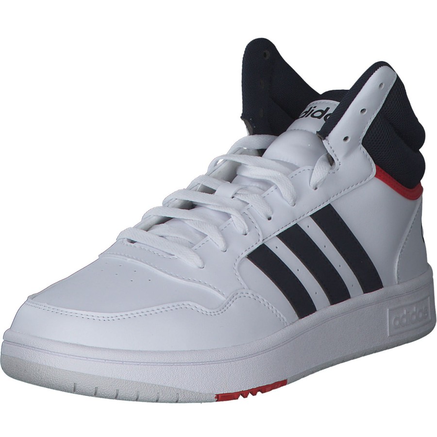 Herren adidas | Adidas Hoops 3.0 Mid M, Sneakers High, Herren, Core White