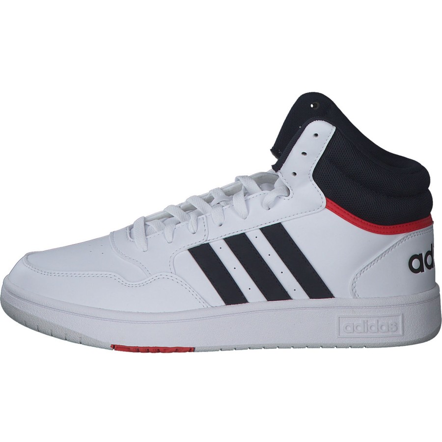 Herren adidas | Adidas Hoops 3.0 Mid M, Sneakers High, Herren, Core White