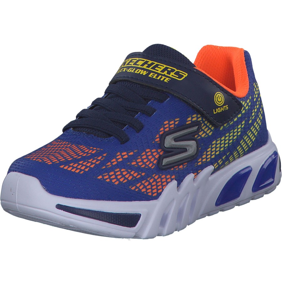 Kinder Skechers | Skechers 400137L, Sneakers Low, Kinder, Roal/Orange/Yellow