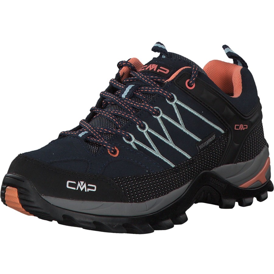 Damen CMP | Cmp Rigel Low 3Q13246, Trekkingschuhe, Damen, Blau (Blue-Giada)