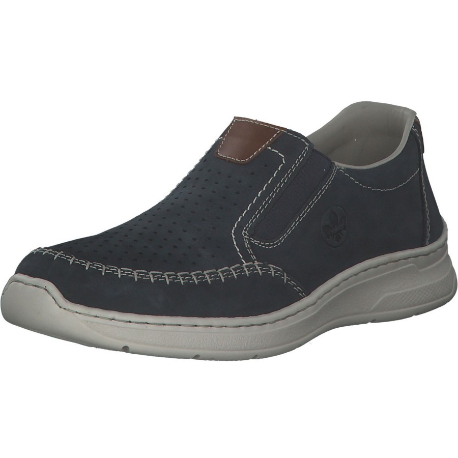 Herren Rieker | Rieker 14365, Klassische- & Business Schuhe, Herren, Blau