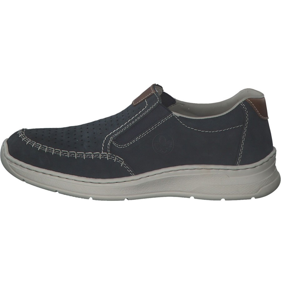 Herren Rieker | Rieker 14365, Klassische- & Business Schuhe, Herren, Blau