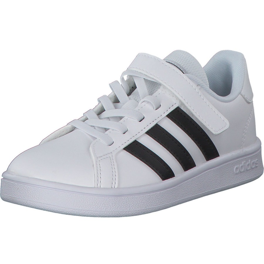 Kinder adidas core | Adidas Core Grand Court C, Sneakers Low, Kinder, Weiu00Df Schwarz