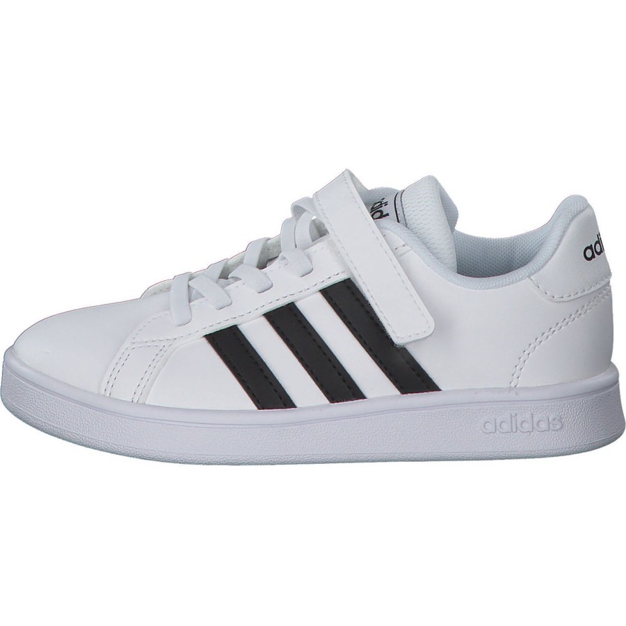 Kinder adidas core | Adidas Core Grand Court C, Sneakers Low, Kinder, Weiu00Df Schwarz