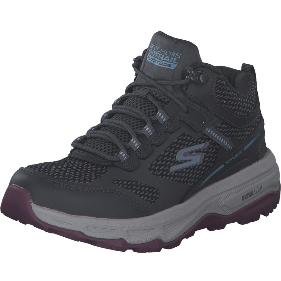 Damen Skechers | Skechers 128206, Sportschuhe, Damen, Charcoal Blue