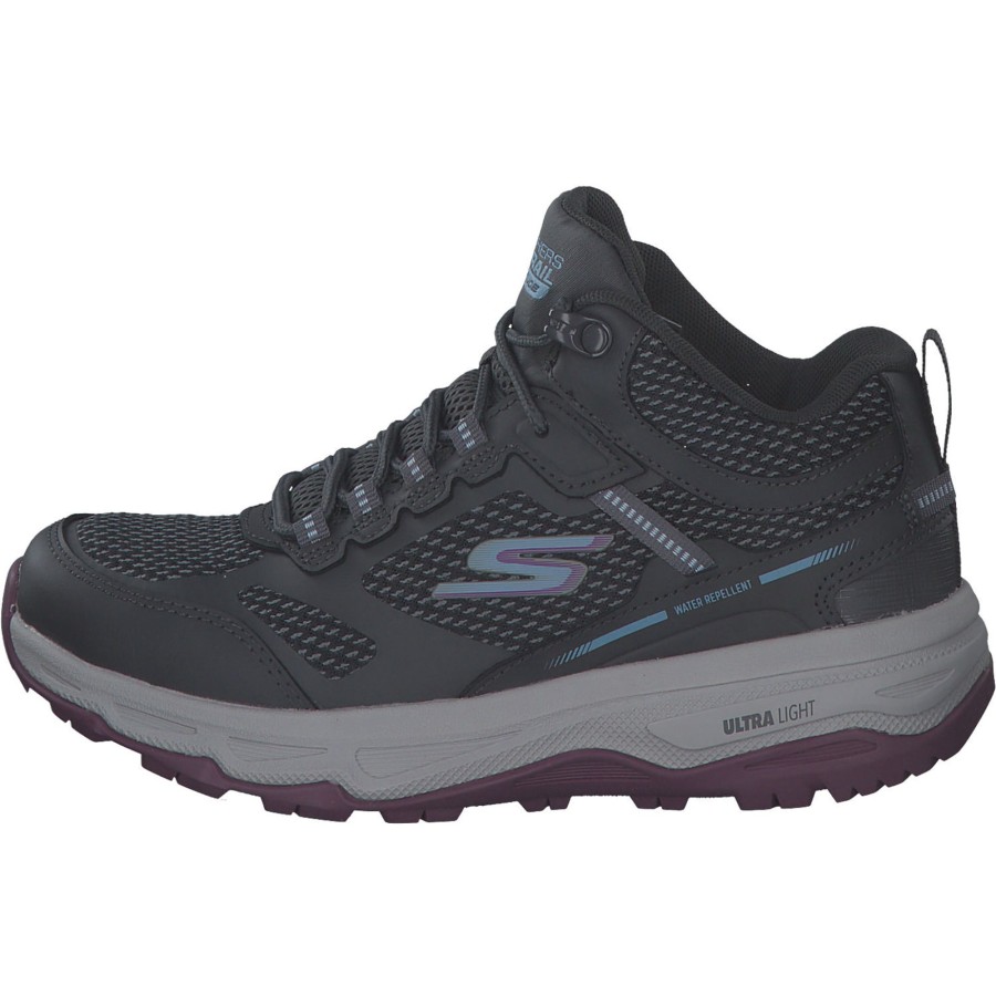 Damen Skechers | Skechers 128206, Sportschuhe, Damen, Charcoal Blue