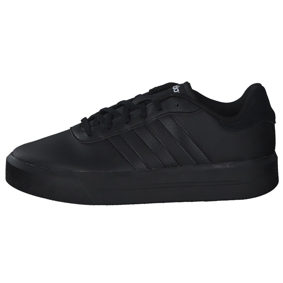 Damen adidas | Adidas Court Platform W, Sneakers Low, Damen, Black/Black