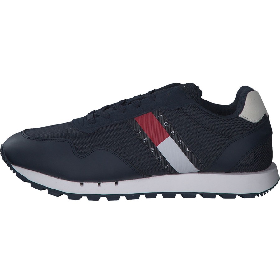 Herren Tommy Hilfiger | Tommy Hilfiger Em0Em01081, Sneakers Low, Herren, Twilight Navy