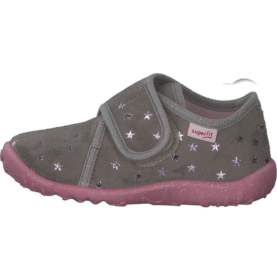 Kinder Superfit | Superfit Spotty 09246, Hausschuhe, Kinder, Grau