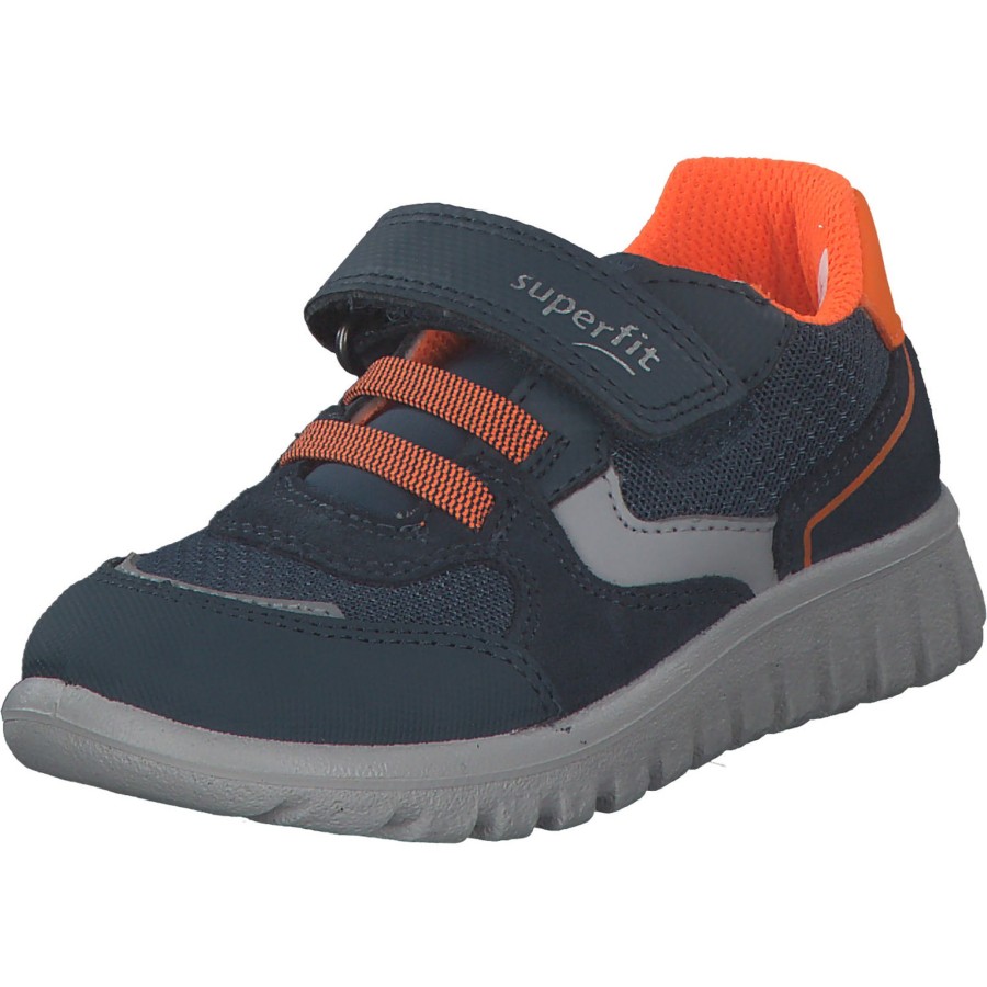 Kinder Superfit | Superfit Sport7 Mini 06195, Halbschuhe (Kinder), Kinder, Blau/Orange