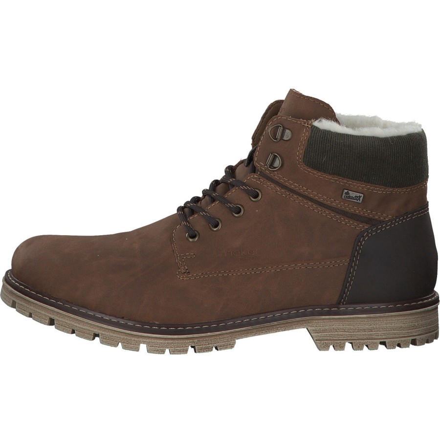 Herren Rieker | Rieker F3611, Stiefel, Herren, Peanut/Moro/Moos