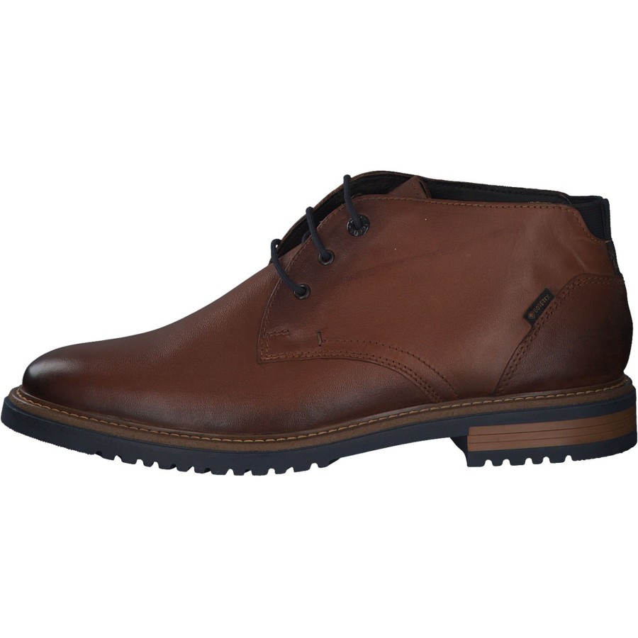 Herren Fretzman | Fretzman 69464228, Schnu00Fcrstiefeletten, Herren, Cognac