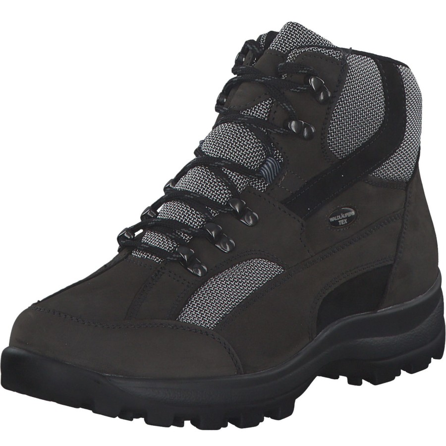 Damen Waldlu00e4ufer | Waldlu00E4Ufer Holly 471900, Wanderschuhe, Carbon Schwarz