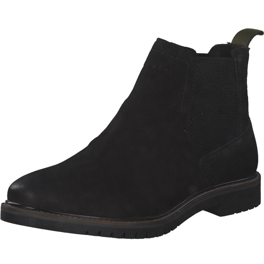 Herren Bugatti | Bugatti Caj 83731, Chelsea Boots, Herren, Black