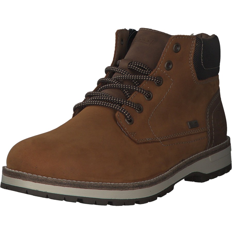 Herren Rieker | Rieker F3934, Schnu00Fcrstiefeletten, Herren, Braun