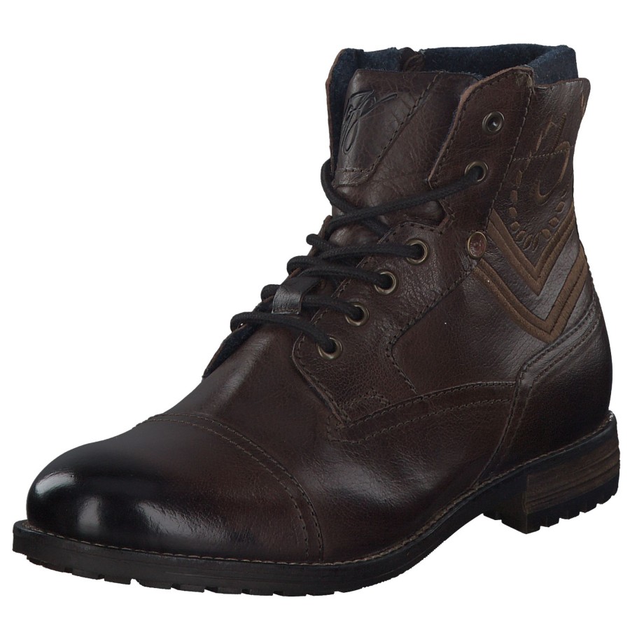 Herren Bugatti | Bugatti Cassio 60131, Winterstiefel, Herren, Braun (Dunkelbraun)