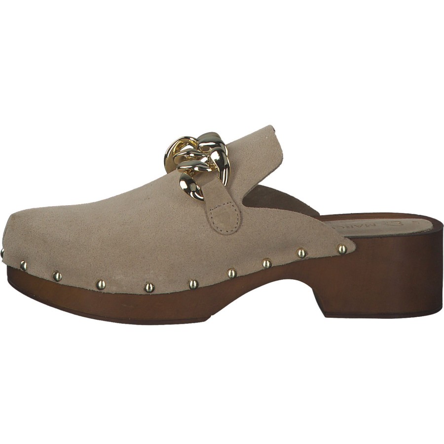 Damen Marco Tozzi | Marco Tozzi 27301, Clogs, Damen, Taupe