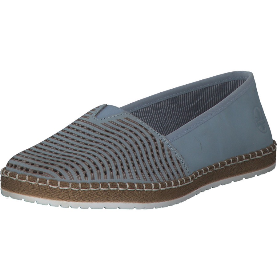 Damen Rieker | Rieker M2275, Ballerinas & Slipper, Damen, Blau