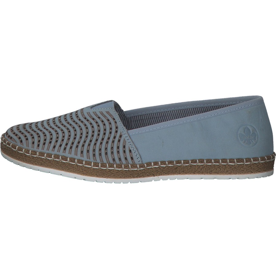 Damen Rieker | Rieker M2275, Ballerinas & Slipper, Damen, Blau