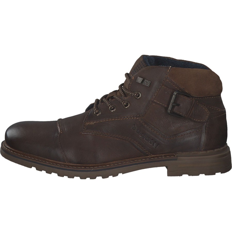 Herren Bugatti | Bugatti Vittore A0U33, Schnu00Fcrstiefel, Herren, Cognac