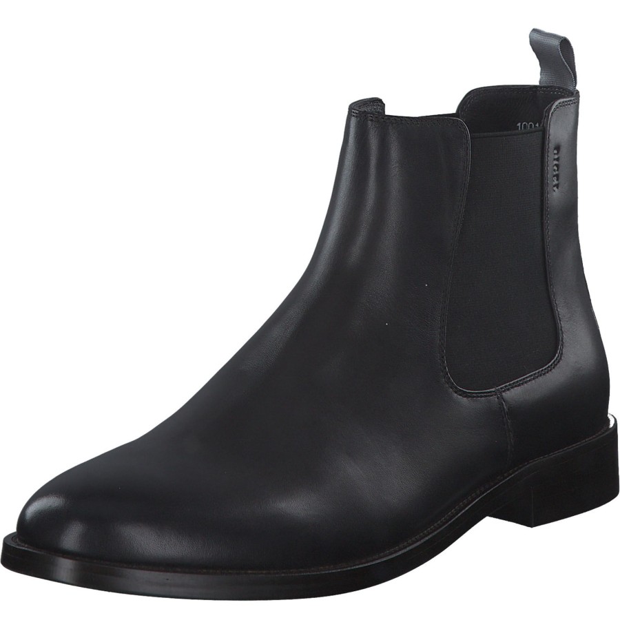 Herren Digel | Digel Stockholm 1001973, Chelsea Boots, Herren, Schwarz