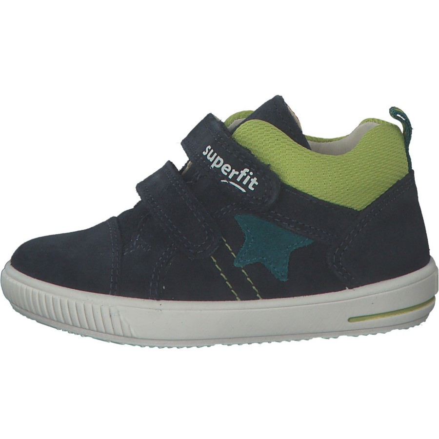 Kinder Superfit | Superfit Moppy 09352 M, Lauflernschuhe, Kinder, 22 Blau/Hellgru00Dcn