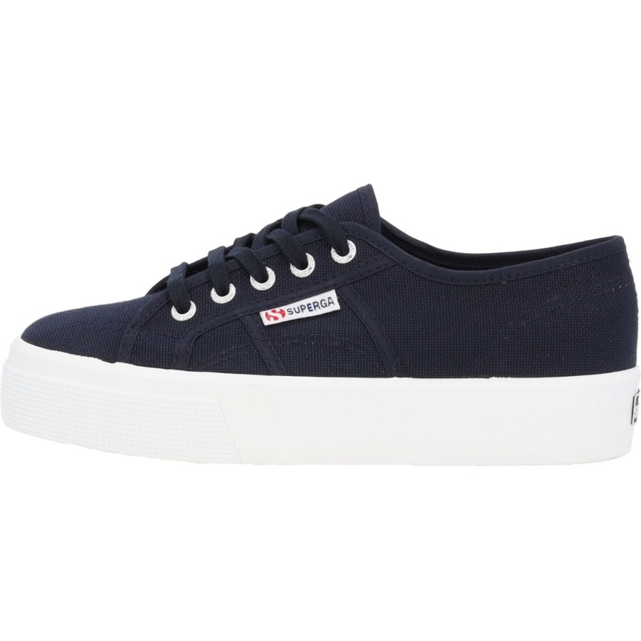 Damen Superga | Superga 2730 Cotu S00C3N0, Sneakers Low, Damen, Blau (Navy White)